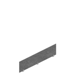 Ionic 54" PET Felt Privacy Screen Available to order with 48 hr lead time (Mist and Pewter only). Other finishes available with longer lead time